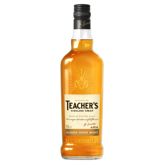 Teachers Highland Cream Blended Whisky 1L 40%