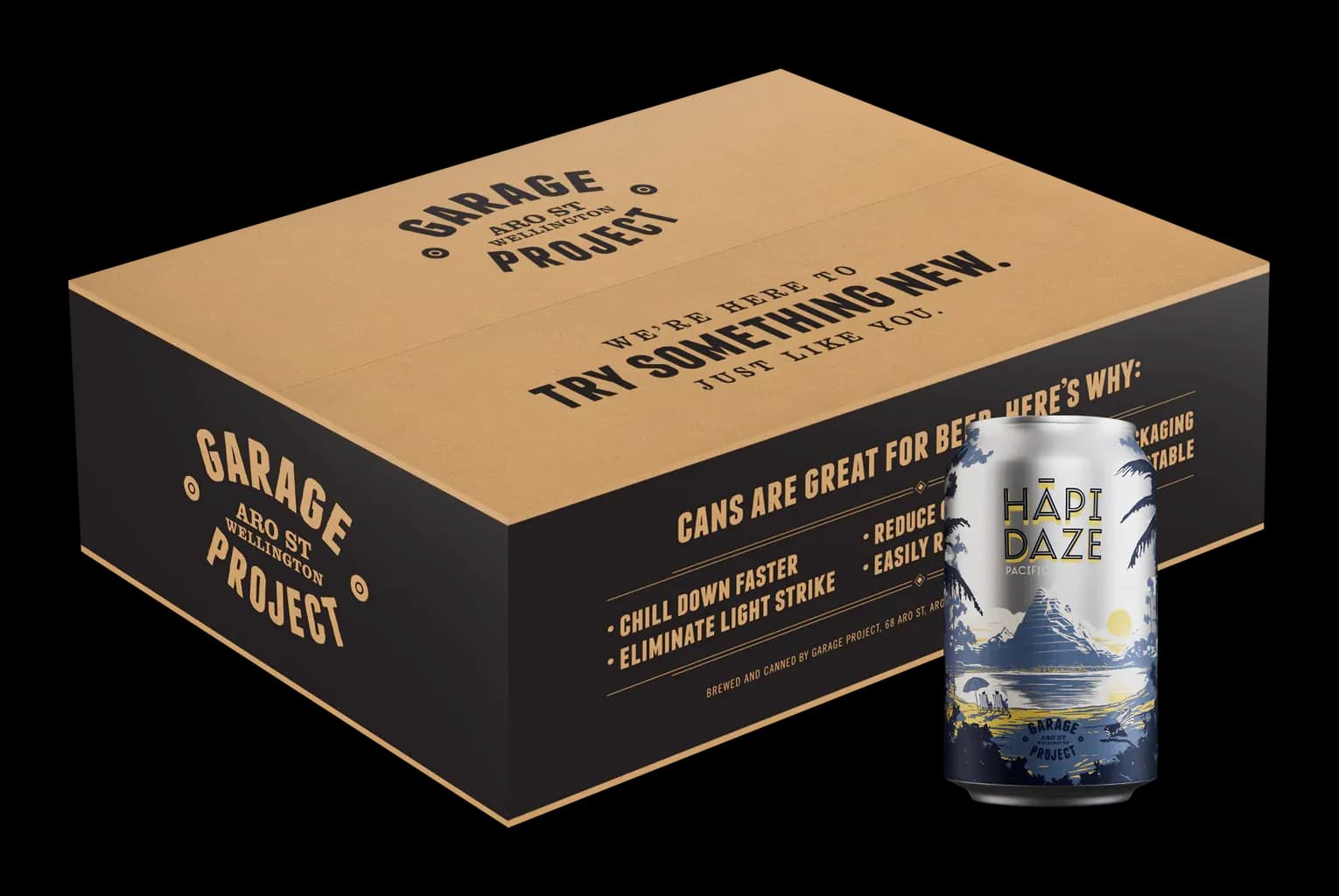 G.P. Hapi Daze Pacific Pale Ale 6x330ml 4.6% image 1