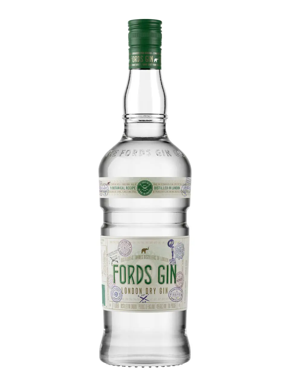 Fords London Dry Gin 1L 45%