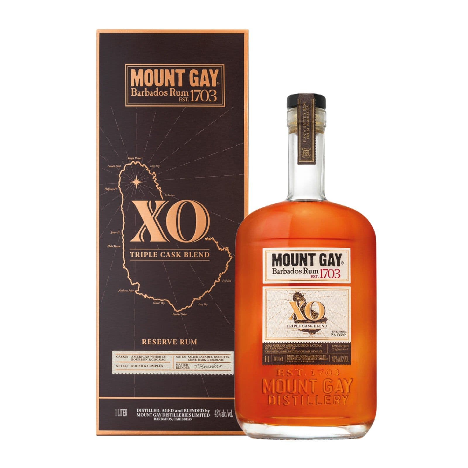Mount Gay XO Rum 1L