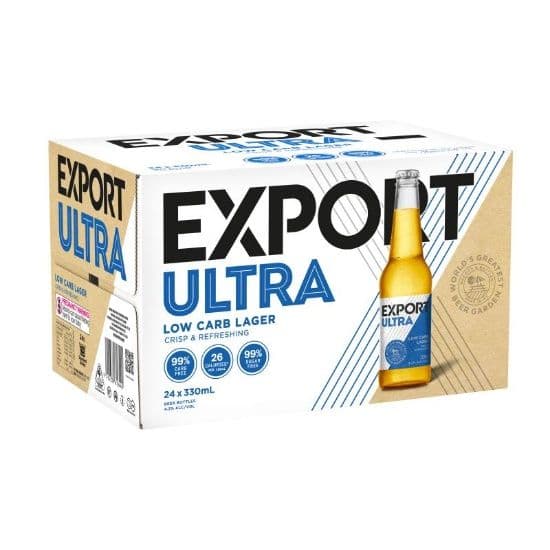 Export Ultra Low Carb Lager (4.2%) 24x330ml