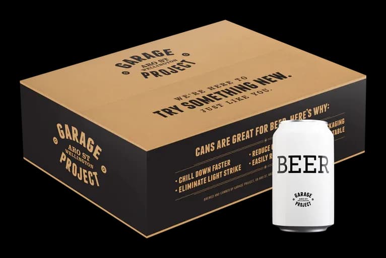 Garage Project "BEER" NZ Pilsner 6x330ml 4.0% image 1