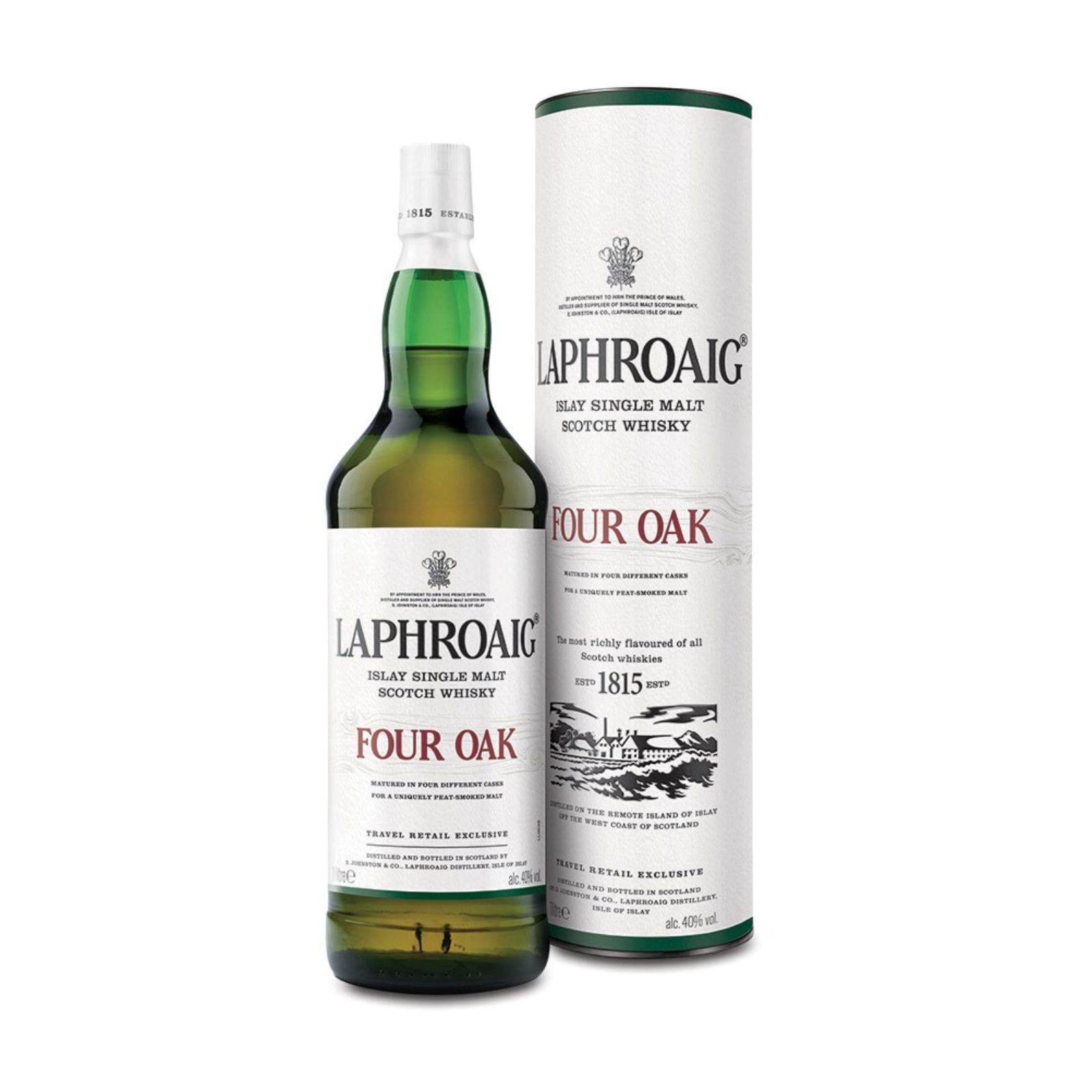 Laphroaig 'Four Oak' Islay Single Malt Whisky 1L