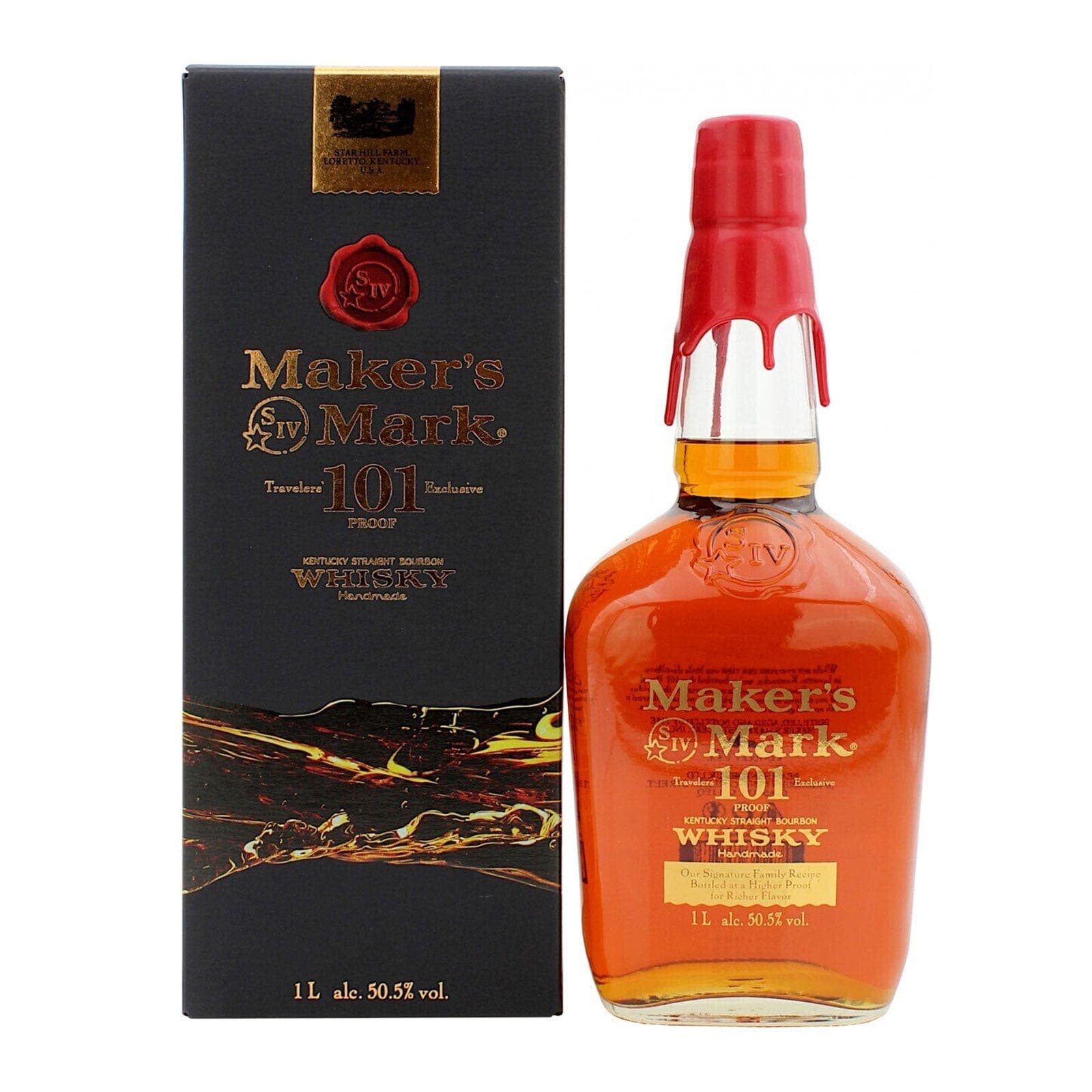 Makers Mark 101 Travel Exclusive Bourbon 1L 50.5%