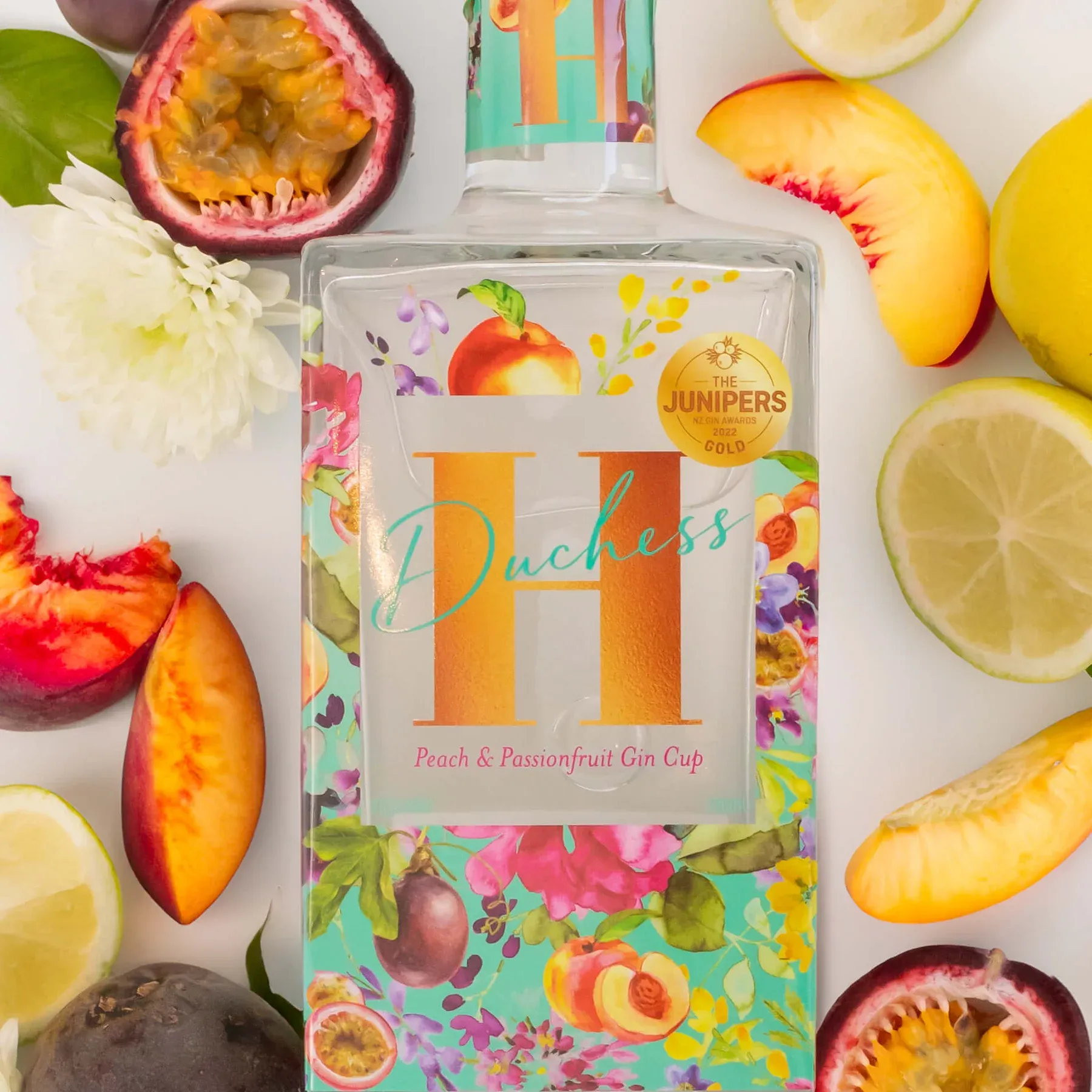 Lady H Duchess Gin Cup 'Peach & Passion' 750ml 25%