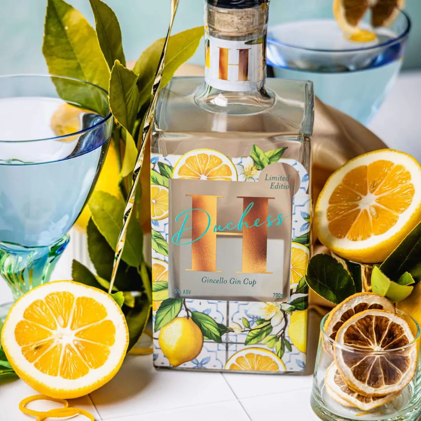 Lady H Duchess Gin Cup 'Gincello' 750ml 25%