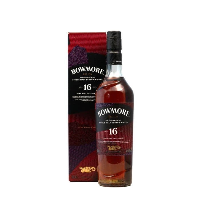 Bowmore 16yo Single Malt w/gift pack 43% 700ml