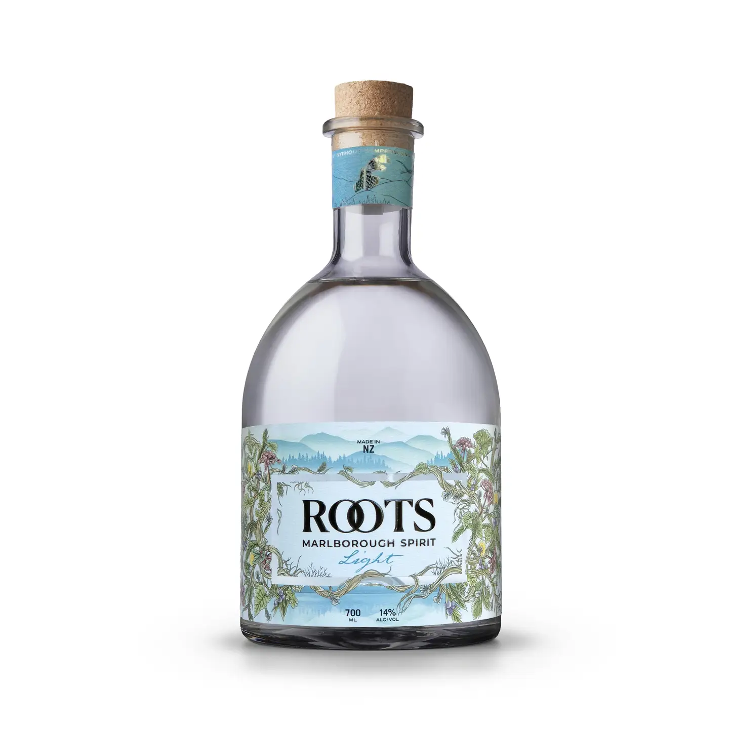 Roots 'Light' Marlborough NZ Gin 700ml 14%
