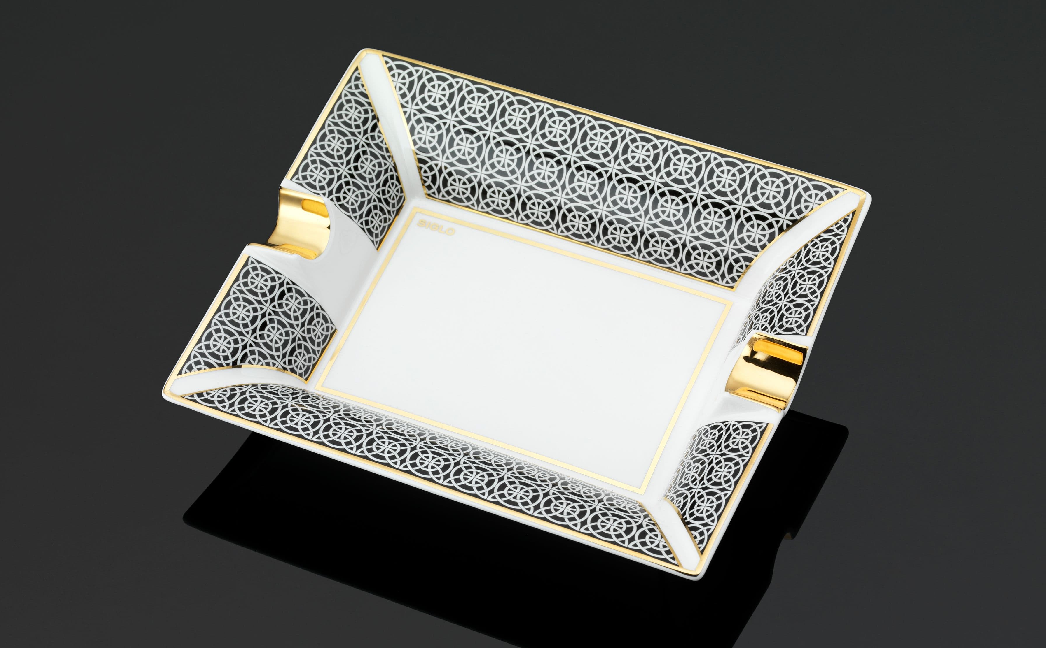 Siglo Opulent Series Ashtray Gold