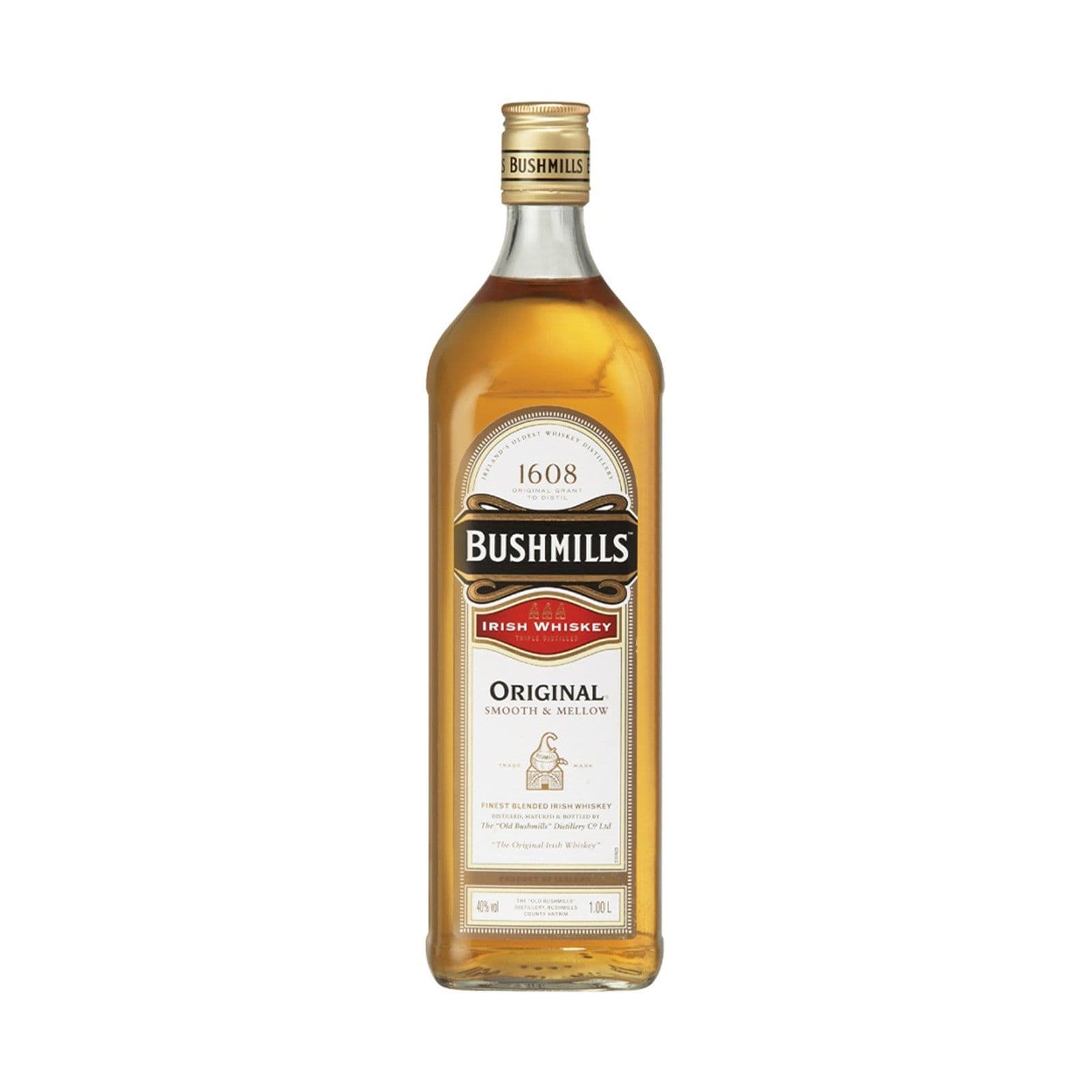 Bushmills White Label Irish Whisky 1L