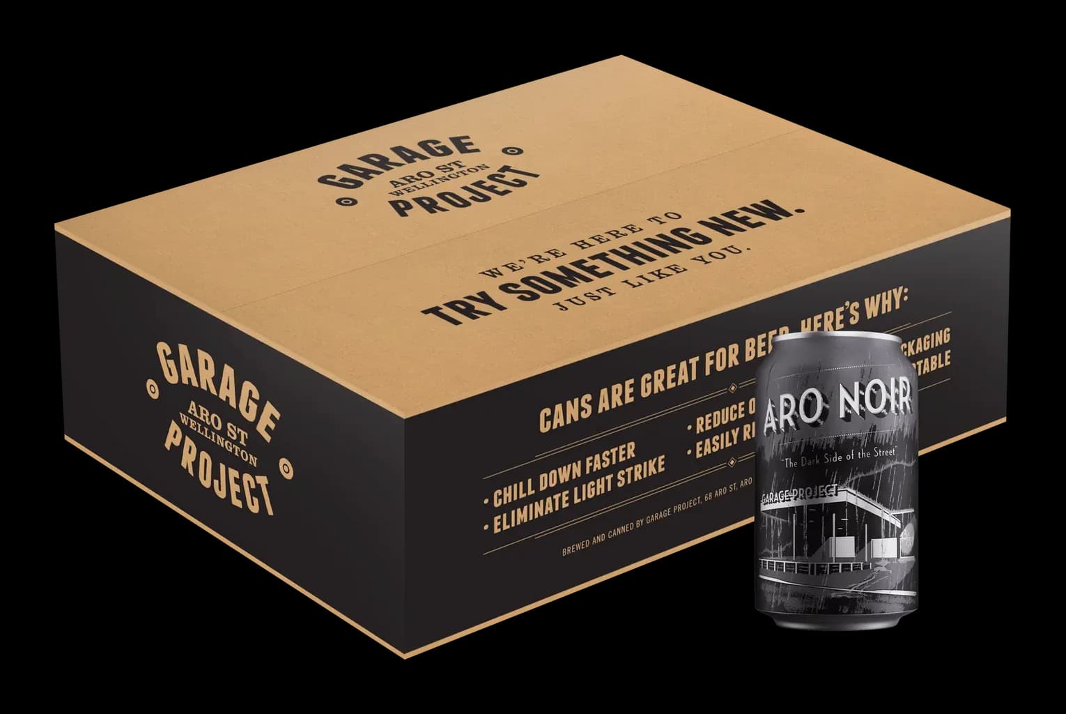 G.P Aro Noir Roasted Stout Dark Beer 24x330ml