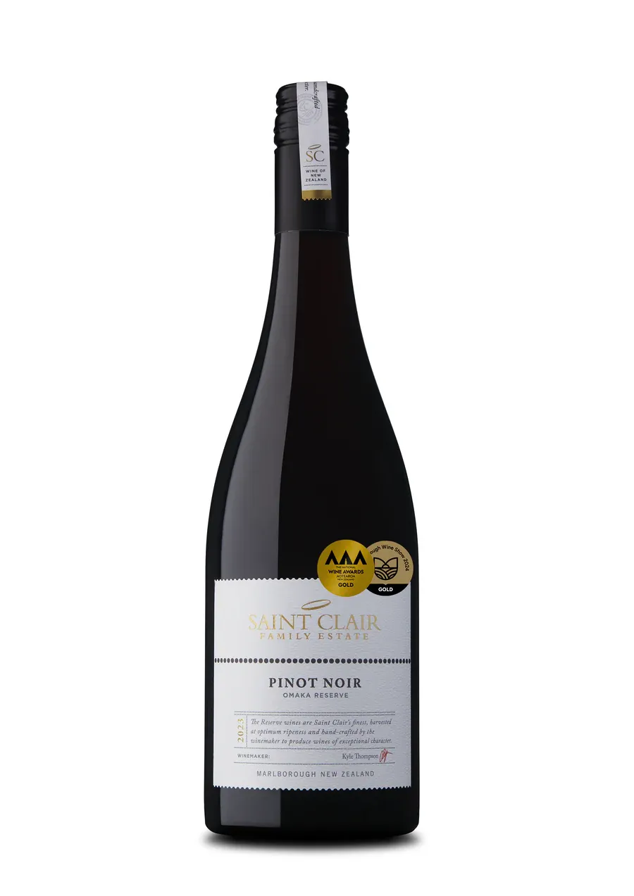 Saint Clair 'Omaka' Reserve Pinot Noir 2023 750ml