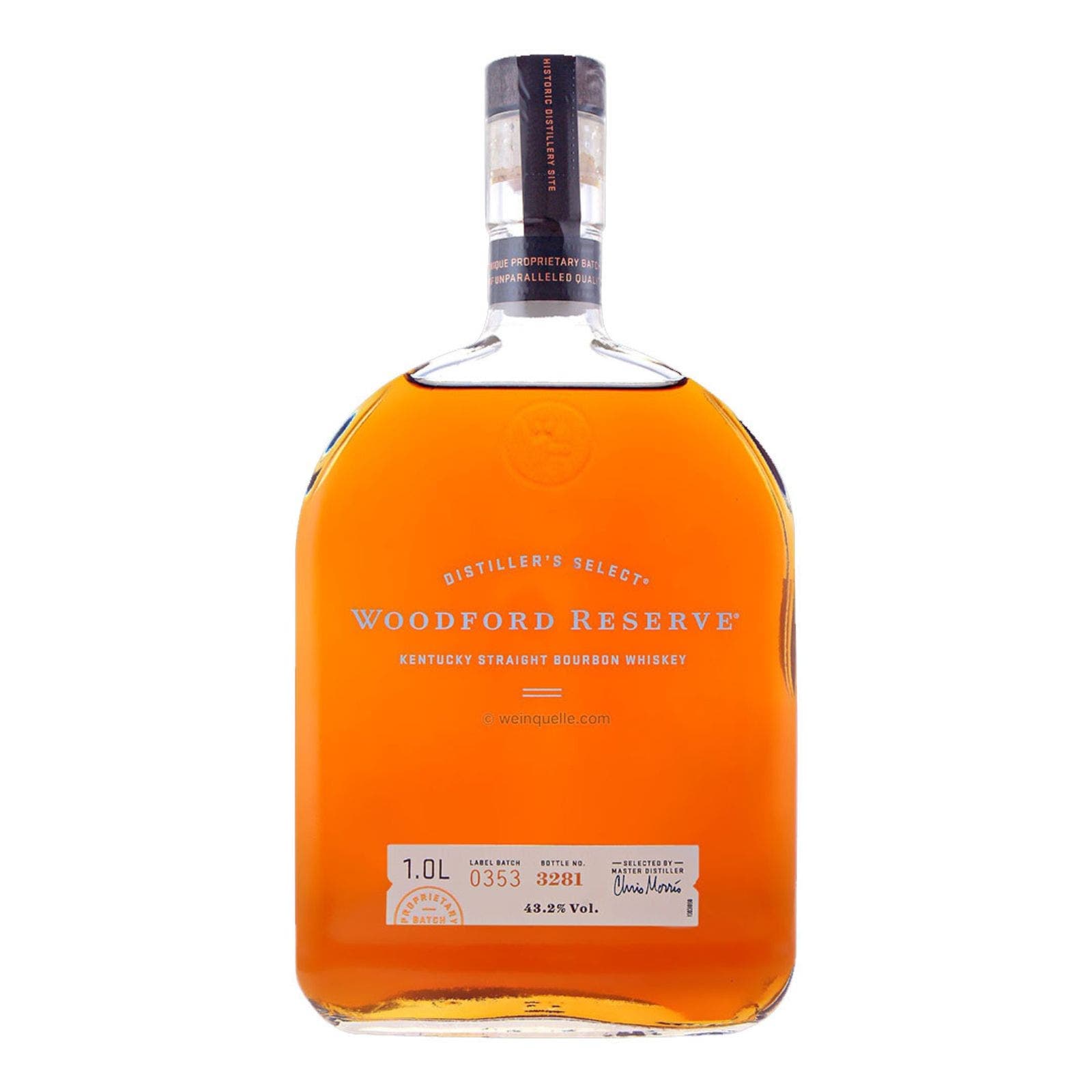 Woodford Reserve American Bourbon Whiskey 1L 43.2%