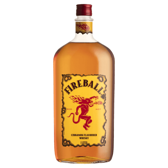 Fireball Cinnamon Limited Edition Whiskey 1L