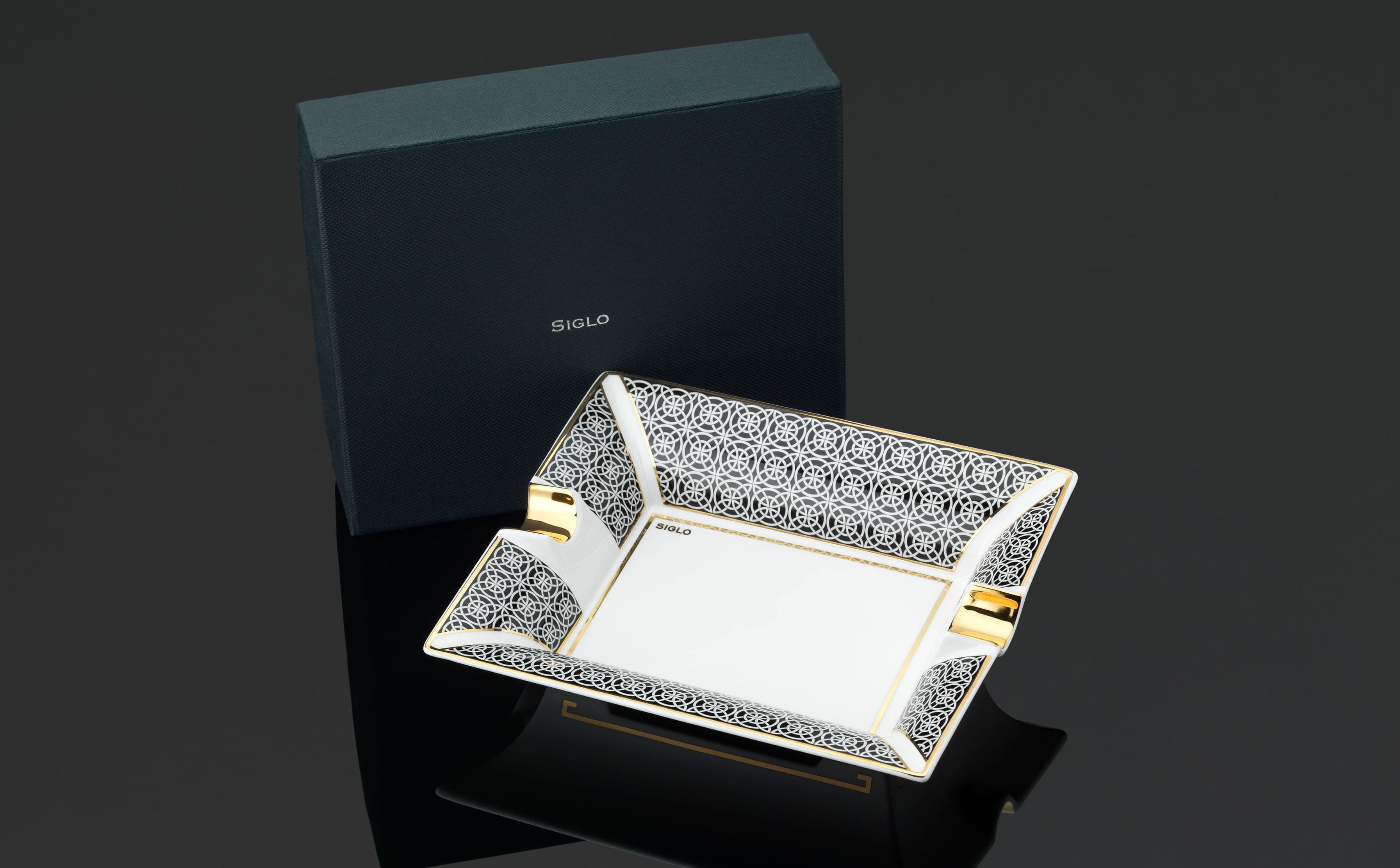 Siglo Opulent Series Ashtray Gold image 1