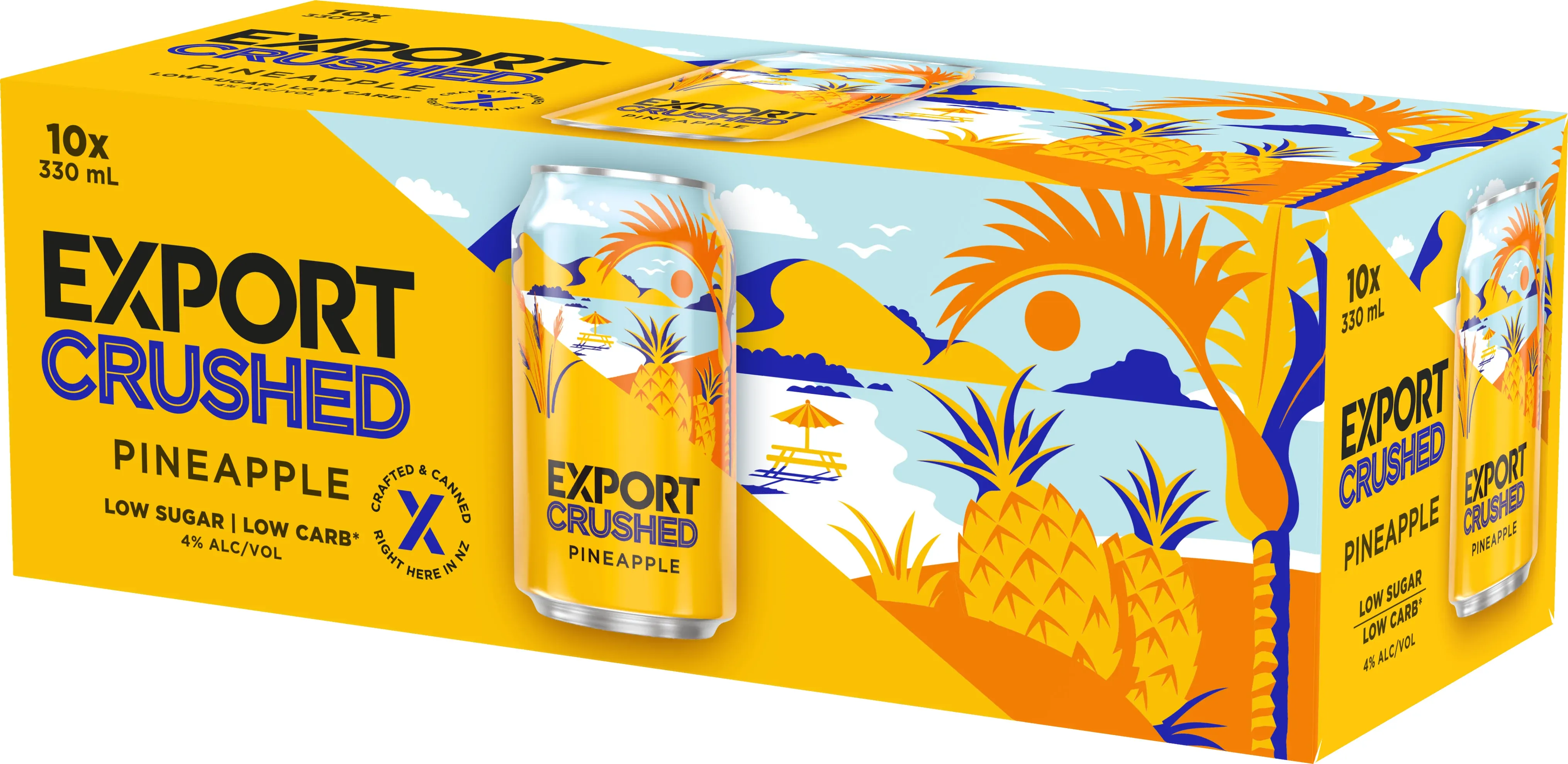 Export ULC Lager ‘Crushed Pineapple’ (10x330ml)