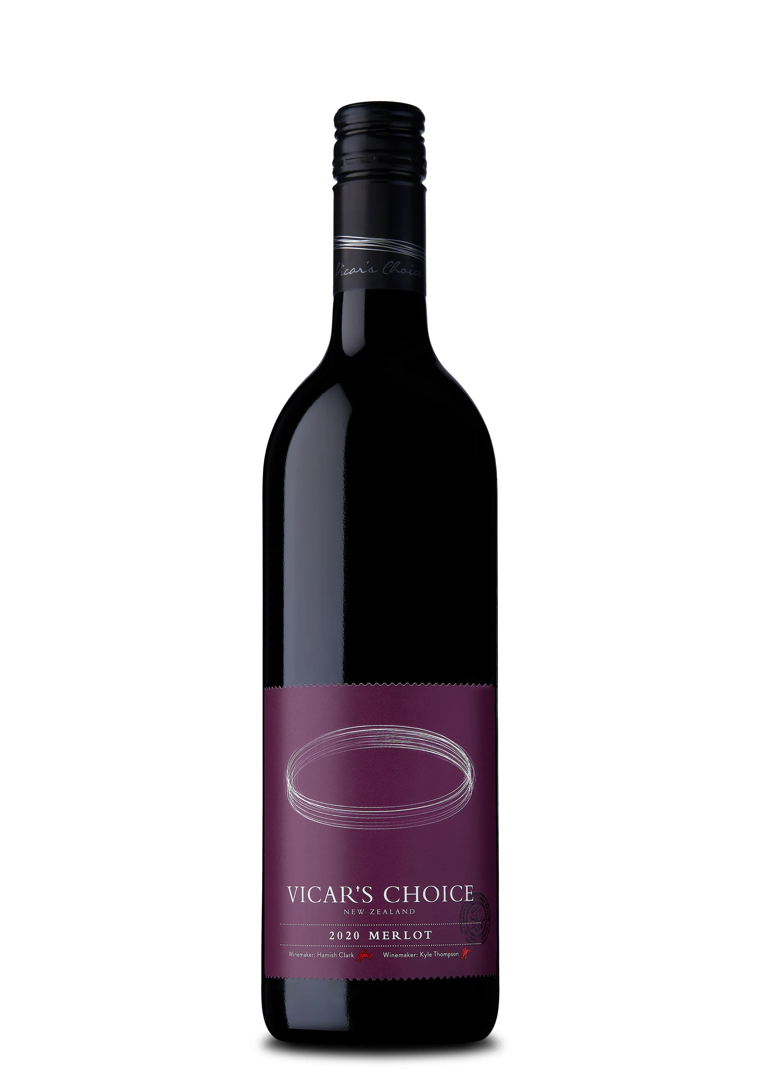 Saint Clair Vicars Choice Range Merlot 2021 750ml