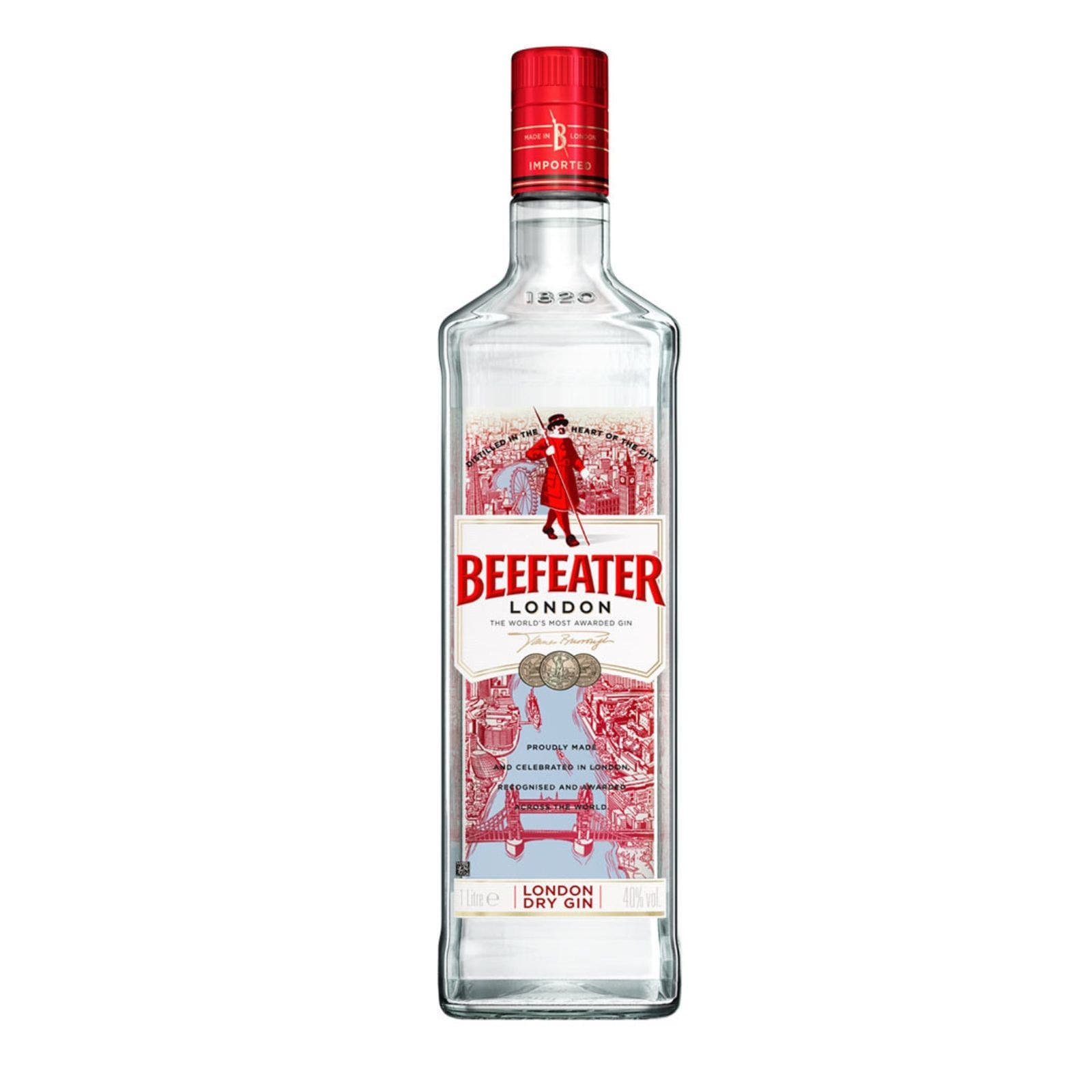 Beefeater Original London Dry Gin 40% 1L